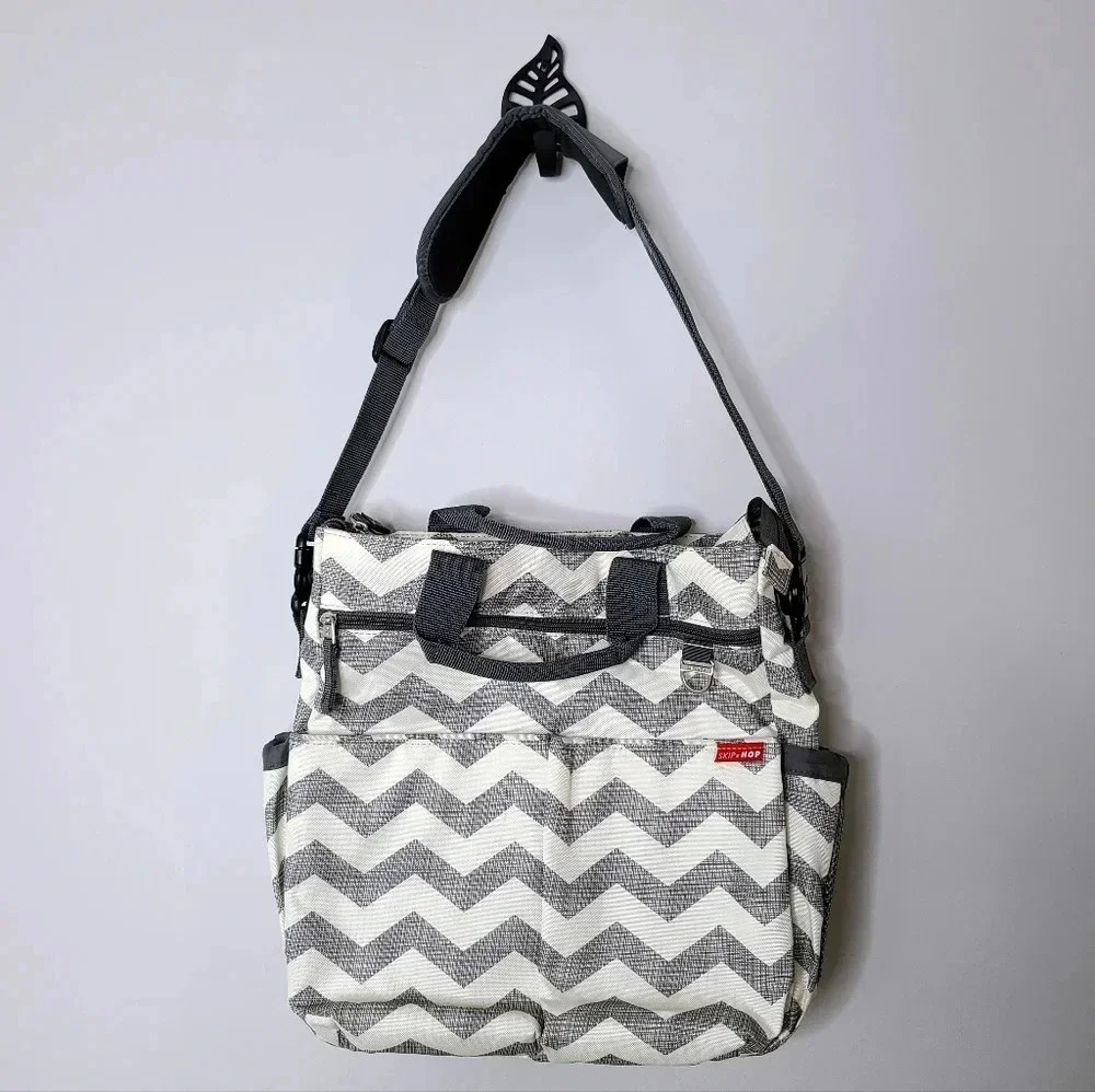 Skip Hop Chevron Diaper Bag